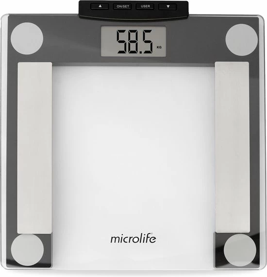 Microlife WS 80-N - Diagnostische Weegschaal Voor Lichaamsanalyse - Meet BMI & BMR 3 Microlife WS 80-N - Diagnostische Weegschaal Voor Lichaamsanalyse - Meet BMI & BMR