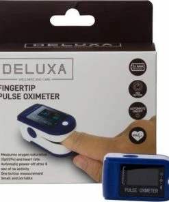 D?luxa Deluxa Oximeter - Hartslagmeter - Saturatiemeter - Oximeter Pulse - Blauw