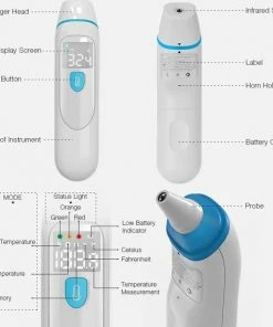 Digoo Iwant? Digitale Infrarood Koortsthermometer ? Thermometer Voorhoofd ? Thermometer Oor ? Thermometer Lichaam ? Thermometer Voor Volwassenen / Kinderen / Baby ? Medisch - Thermometer Koorts 10 Digoo Iwant? Digitale Infrarood Koortsthermometer ? Thermometer Voorhoofd ? Thermometer Oor ? Thermometer Lichaam ? Thermometer Voor Volwassenen / Kinderen / Baby ? Medisch - Thermometer Koorts -Medisana Sales 550x573 1