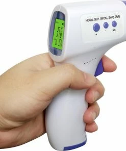 GS Quality Products Non-contact Infrarood Thermometer - Voorhoofdthermometer / Contactloze Koortsthermometer -Medisana Sales 550x573 2