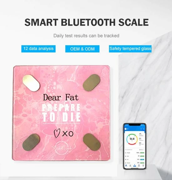 Merkloos Extremetools Slimme Weegschaal Met Lichaamsanalyse - Personenweegschaal Nederlandse App – Digitale Personenweegschaal Met 11 Meetfuncties – Anti-slip 4 Merkloos Extremetools Slimme Weegschaal Met Lichaamsanalyse - Personenweegschaal Nederlandse App – Digitale Personenweegschaal Met 11 Meetfuncties – Anti-slip - Afbeelding 2