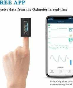 Merkloos Wellue Saturatiemeter - Zwart 5 Merkloos Wellue Saturatiemeter - Zwart -Medisana Sales 550x577 5