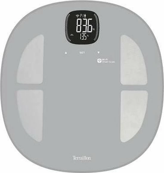 Terraillon Master Fit, SMART Lichaamsanalyse Weegschaal - Werkt Op WIFI 6 Terraillon Master Fit, SMART Lichaamsanalyse Weegschaal - Werkt Op WIFI - Afbeelding 4