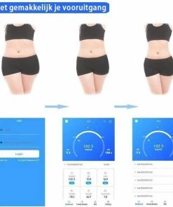 Merkloos SMART Personen Weegschaal Met Lichaamsanalyse - Weegschaal Met Lichaamsanalyse - Bluetooth En App - Gewicht, BMI, Hydratatie, Lichaamsvet Etc - Weegschaal - Weegschaal Personenweegschaal -Medisana Sales 550x579 6