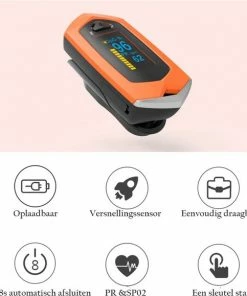 Boxym Saturatiemeter Oplaadbaar- Zuurstofmeter Vinger - Oximeter Met Spo2 - Pulse Oximeter - Oplaadbare Digitale Vingertop Pulsoxymeter - Bloedzuurstofmeter Vinger - Zuurstofmeter - Zwart -Medisana Sales 550x579 8