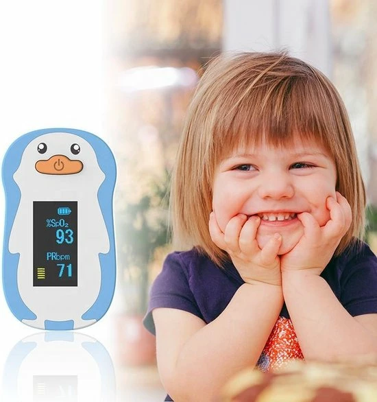 UltraMed Professionele Saturatiemeter Voor Kinderen - Waarschuwingsfunctie - Vinger Zuurstofmeter - Inclusief Batterijen (blauw) 5 UltraMed Professionele Saturatiemeter Voor Kinderen - Waarschuwingsfunctie - Vinger Zuurstofmeter - Inclusief Batterijen (blauw) - Afbeelding 3