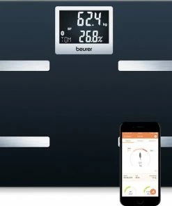 Beurer BF700 - Personenweegschaal Lichaamsanalyse - Bluetooth - 180kg - Zwart