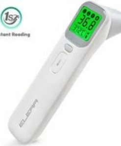 Elera Smart Voorhoofdthermometer - Oorthermometer - Thermometer - Infrarood - Lichaamsthermometer -
