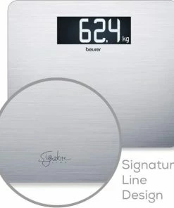 Beurer GS405 - Personenweegschaal - 200kg - RVS -Medisana Sales 550x598