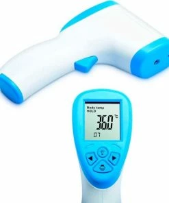 Sinji Infrarood Thermometer ? Contactloos - LCD Display - Laser ? Voorhoofd - Koorts