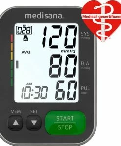 Medisana BU 565 Bovenarmbloeddrukmeter Zwart -Medisana Sales 550x619 5