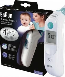 Braun IRT 6020 - Thermometer - Inclusief 21 Lenskapjes