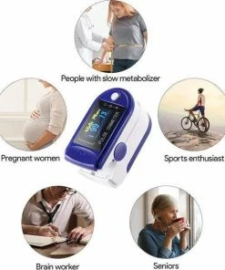 Merkloos Saturatiemeter - Hartslagmeter - Oximeter - Zuurstofmeter - Saturatiemeters - Zuurstofmeter Vinger - Pulse Oximeter -Medisana Sales 550x625 1
