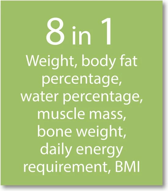 Clatronic ProfiCare PC-PW 3007 FA - 8-in-1 Analyse Weegschaal - Max 180 Kg - Wit 5 Clatronic ProfiCare PC-PW 3007 FA - 8-in-1 Analyse Weegschaal - Max 180 Kg - Wit - Afbeelding 3
