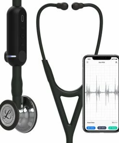 3M Littmann Core Digital Stethoscoop 8869 Mirror Zwart