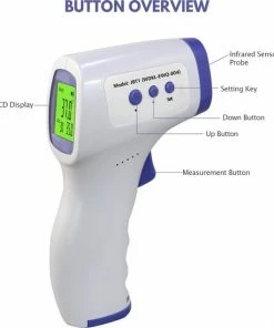 GS Quality Products Non-contact Infrarood Thermometer - Voorhoofdthermometer / Contactloze Koortsthermometer -Medisana Sales 550x635 5
