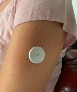 Maat 31-32 Cm - Bandje Om Je Diabetes Sensor Te Verfraaien En Beschermen - Licht Grijs - Isabelsunique -Medisana Sales 550x635 9