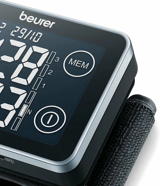 Beurer BC58 - Bloeddrukmeter pols - USB data-overdracht - XL touch display Beurer BC58 - Bloeddrukmeter Pols - USB Data-overdracht - XL Touch Display -Medisana Sales 550x642 5