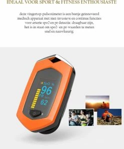 Boxym Saturatiemeter Oplaadbaar- Zuurstofmeter Vinger - Oximeter Met Spo2 - Pulse Oximeter - Oplaadbare Digitale Vingertop Pulsoxymeter - Bloedzuurstofmeter Vinger - Zuurstofmeter - Zwart -Medisana Sales 550x655 1