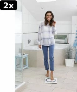 2x Medisana BS444 Connect - Lichaamsanalyseweegschaal - Wit -Medisana Sales 550x666 7