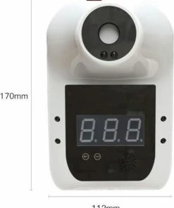 Merkloos Infrarood Thermometer | Muur | Lichaam Temperatuur | Scanner | Voorhoofd