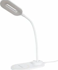 Crafts & Co. LED Bureaulamp Met Telefoonoplader - Wit -Medisana Sales 550x683 1