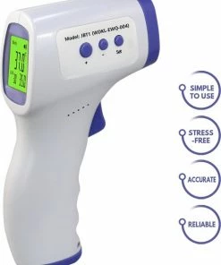 GS Quality Products Non-contact Infrarood Thermometer - Voorhoofdthermometer / Contactloze Koortsthermometer -Medisana Sales 550x697 4