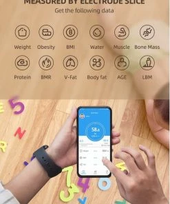 CoverMore Personenweegschaal Met App Android & IOS - Digitaal - Bluetooth - Lichaamsanalyse - Lichaamsvet - Weegschaal Met APP Voor Android En IPhone -Medisana Sales 550x711