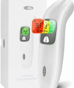 Bolture Infrarood Thermometer - Oorthermometer Volwassenen - Oorthermometer - Thermometer Baby - Thermometer Koorts - Voorhoofd -Medisana Sales 550x712