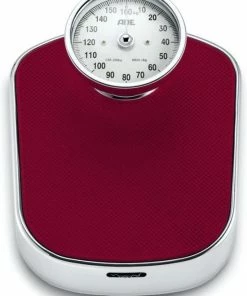 Ade Personenweegschaal Analoog Felicitas 34,5 Cm Staal Rood