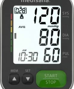Medisana BU 565 Bovenarmbloeddrukmeter Zwart -Medisana Sales 550x763 1