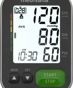 Medisana BU 565 Bovenarmbloeddrukmeter Zwart -Medisana Sales 550x763 2