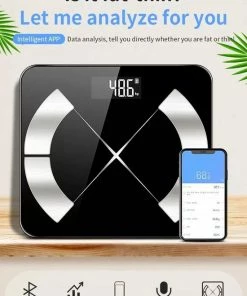 Cosye Bluetooth Personenweegschaal Met Volledige Lichaamsanalyse - Wit -Medisana Sales 550x813 1