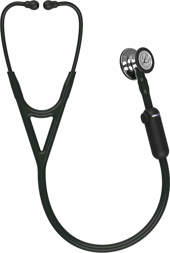 3M Littmann Core Digital Stethoscoop 8869 Mirror Zwart 3M Littmann Core Digital Stethoscoop 8869 Mirror Zwart -Medisana Sales
